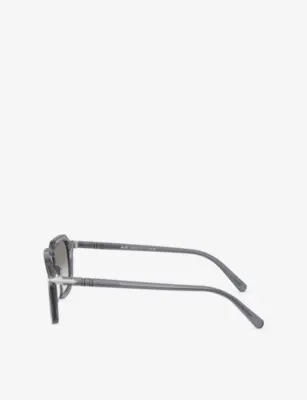 PERSOL PO3292S Square-Frame Acetate Sunglasses detail 2