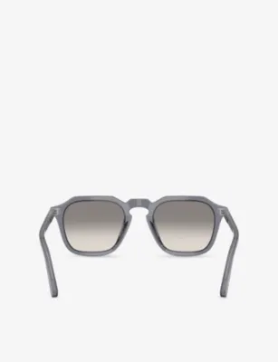 PERSOL PO3292S Square-Frame Acetate Sunglasses detail 3