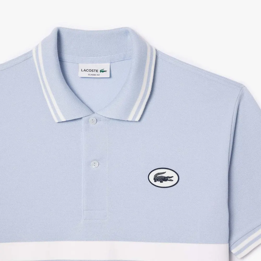 Lacoste Classic-Fit Badge Polo Shirt detail 2