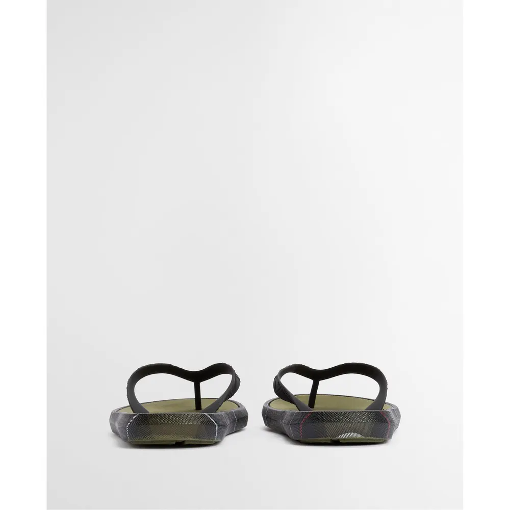 Barbour Mens Oakdale Sandals in OL91 Olive/Tan, additional product view 3