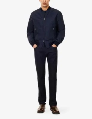 EMPORIO ARMANI J45 Regular-Fit Stretch-Denim Jeans - 30/32 in BLUE DENIM, additional product view 2