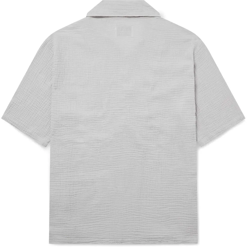 Albam Crinkle Holiday Shirt detail 2