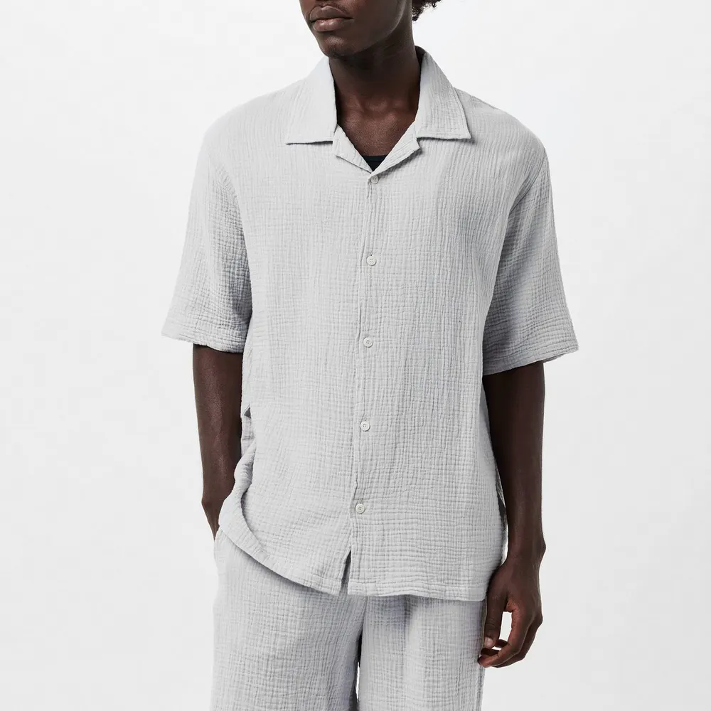 Albam Crinkle Holiday Shirt detail 3
