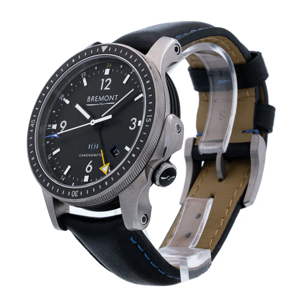 Bremont Boeing BB1-TI-GMT/BK/R — 2015 — Excellent in Black Quarter Arabic, additional product view 2