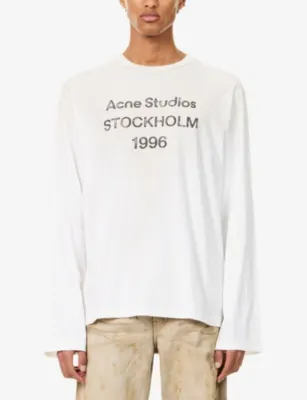 ACNE STUDIOS Edden 1996 Long-Sleeve Cotton T-shirt - M/S detail 3