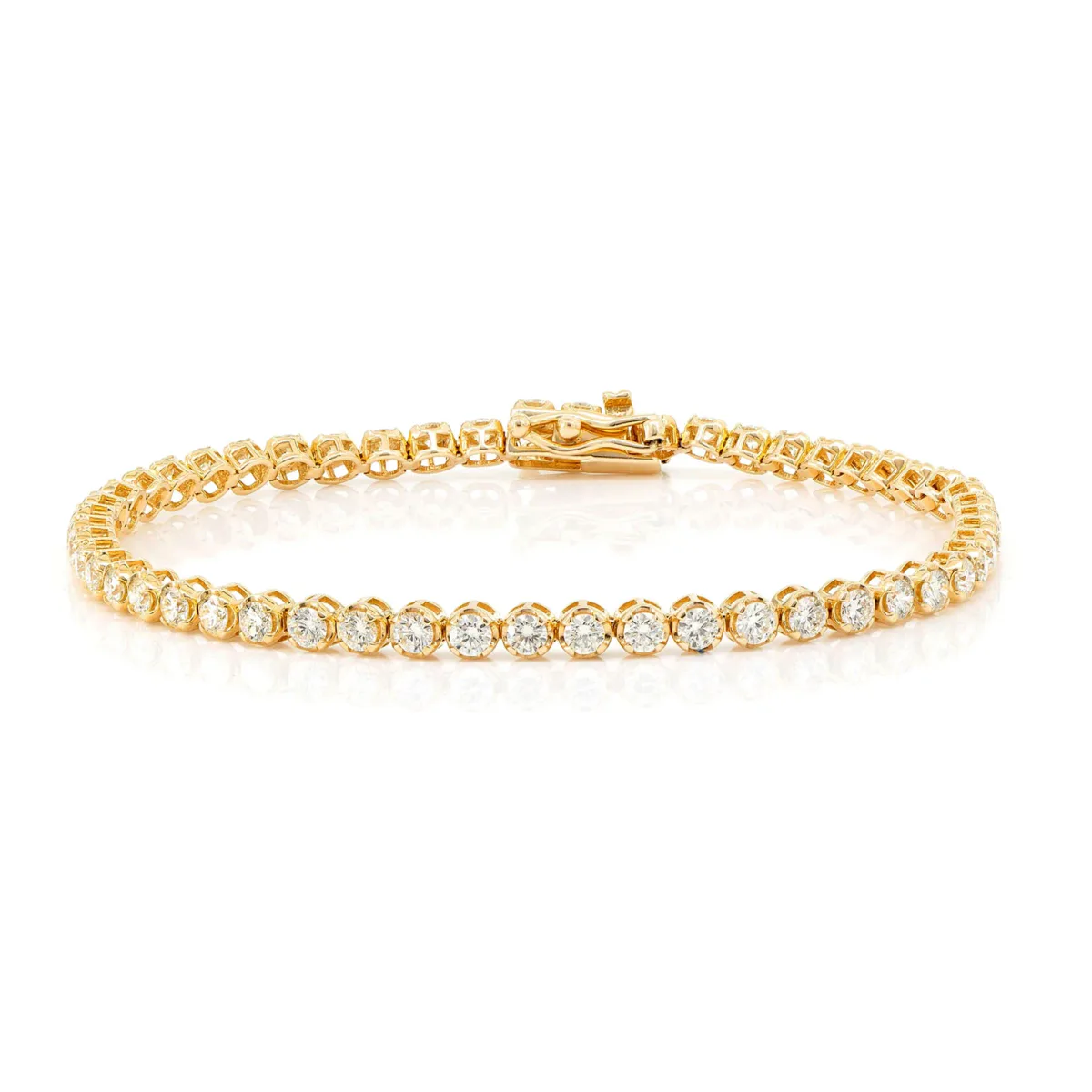 For Him Crown Set Diamond Tennis Bracelet