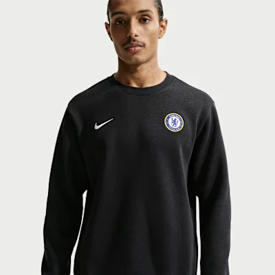 Nike Chelsea F.C. Club Men's Nike Football Crew-Neck - Pitch Blue/White in Pitch Blue/White – Nike men's and unisex