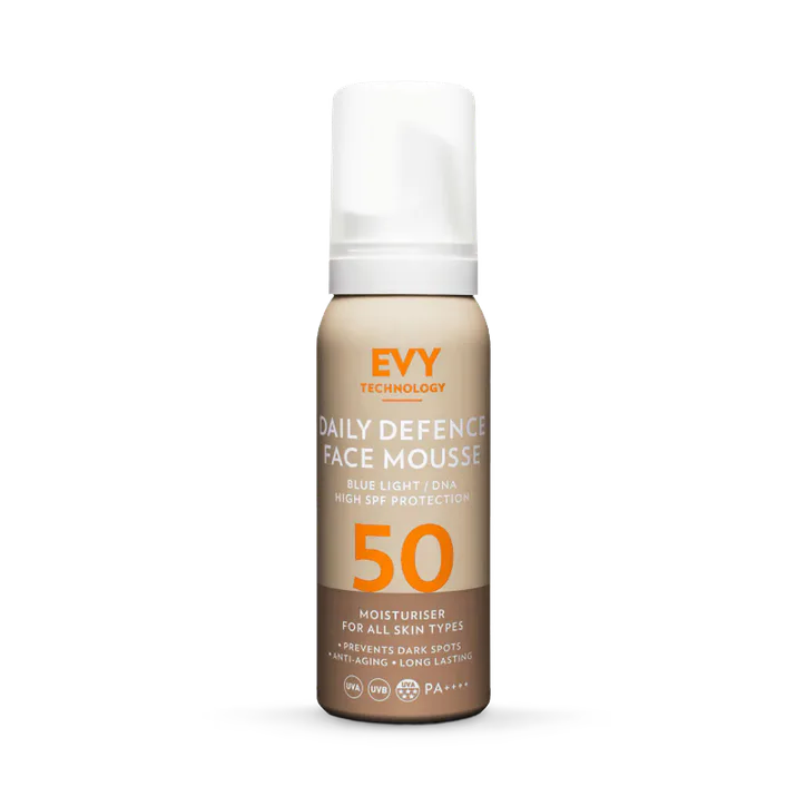 EVY Daily Defense Face Mousse SPF 50 – Beauty > K Beauty > K Beauty Skincare > K Beauty SPF