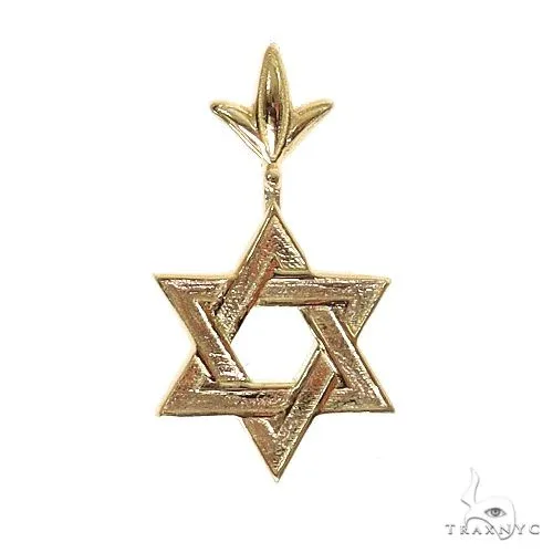 RINA - For Him FACTORY Star Of David Pendant Mini 69574 in Rose Gold – Pendant