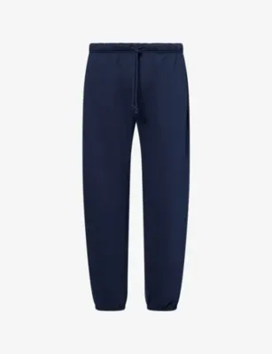 SKIMS Fleece Lounge Relaxed-Fit Cotton-Blend Jogging Bottoms