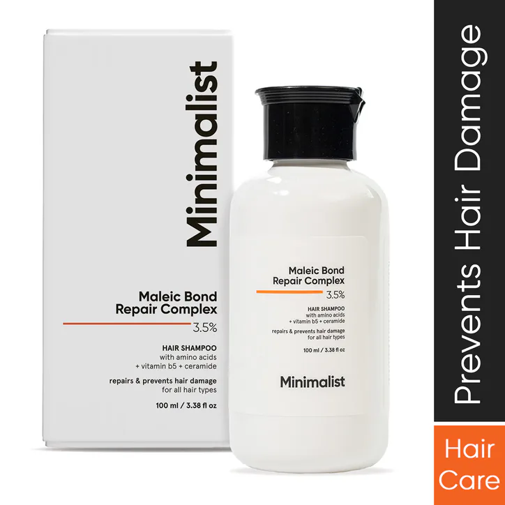 Minimalist Maleic Bond Repair Complex 3.5% Hair Shampoo 100ml detail 2