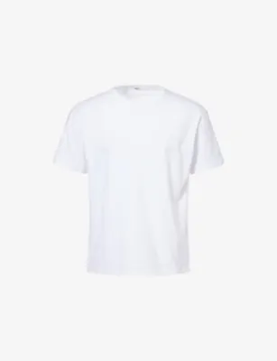 GIVENCHY Appliqué Logo Cotton T-Shirt - LIGHT BLUE detail 3