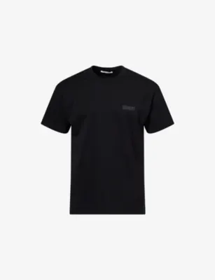 GIVENCHY Appliqué Logo Cotton T-Shirt - LIGHT BLUE