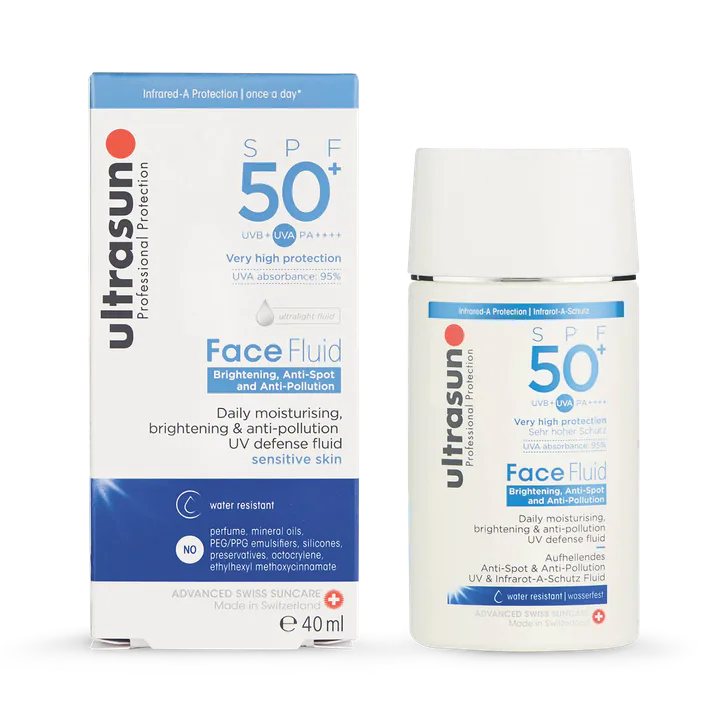 Ultrasun Spf 50+ Anti Pollution Face Fluid 40ml