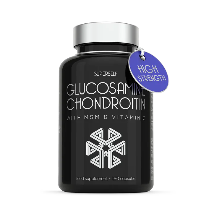 SuperSelf Glucosamine Complex with Chondroitin, MSM & Vitamin C 120 Capsules