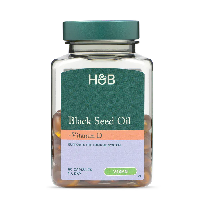 For Him Black Seed Oil +Vit D 60 Capsules