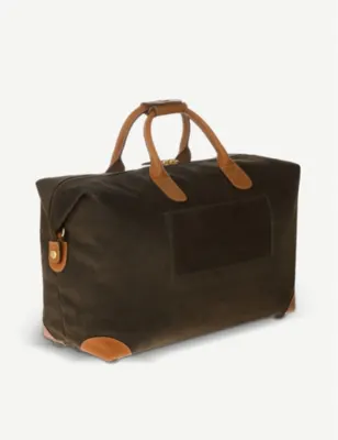 BRICS Life Medium Woven Duffle Holdall Bag detail 3