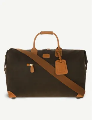 BRICS Life Medium Woven Duffle Holdall Bag