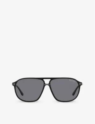 TOM FORD TR001634 Bruce aviator-frame acetate sunglasses