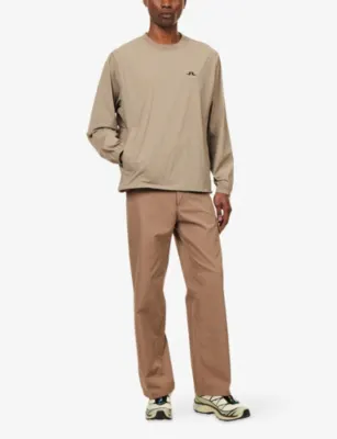 J.LINDEBERG Ulf Crewneck Windbreaker Nylon Top detail 2
