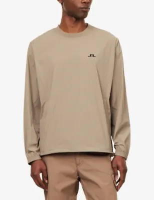 J.LINDEBERG Ulf Crewneck Windbreaker Nylon Top detail 3
