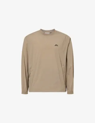 J.LINDEBERG Ulf Crewneck Windbreaker Nylon Top