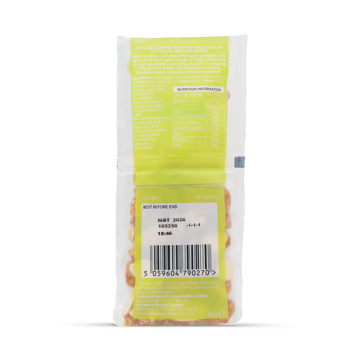 For Him High Fibre Crunchy Roasted Beans 30g, additional product view 2