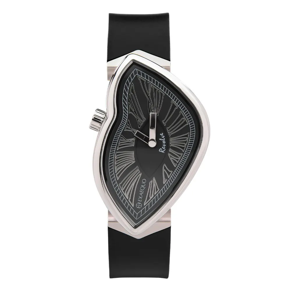 Exaequo Revolve Quartz Analogue Watch in Black Dial – Accessories