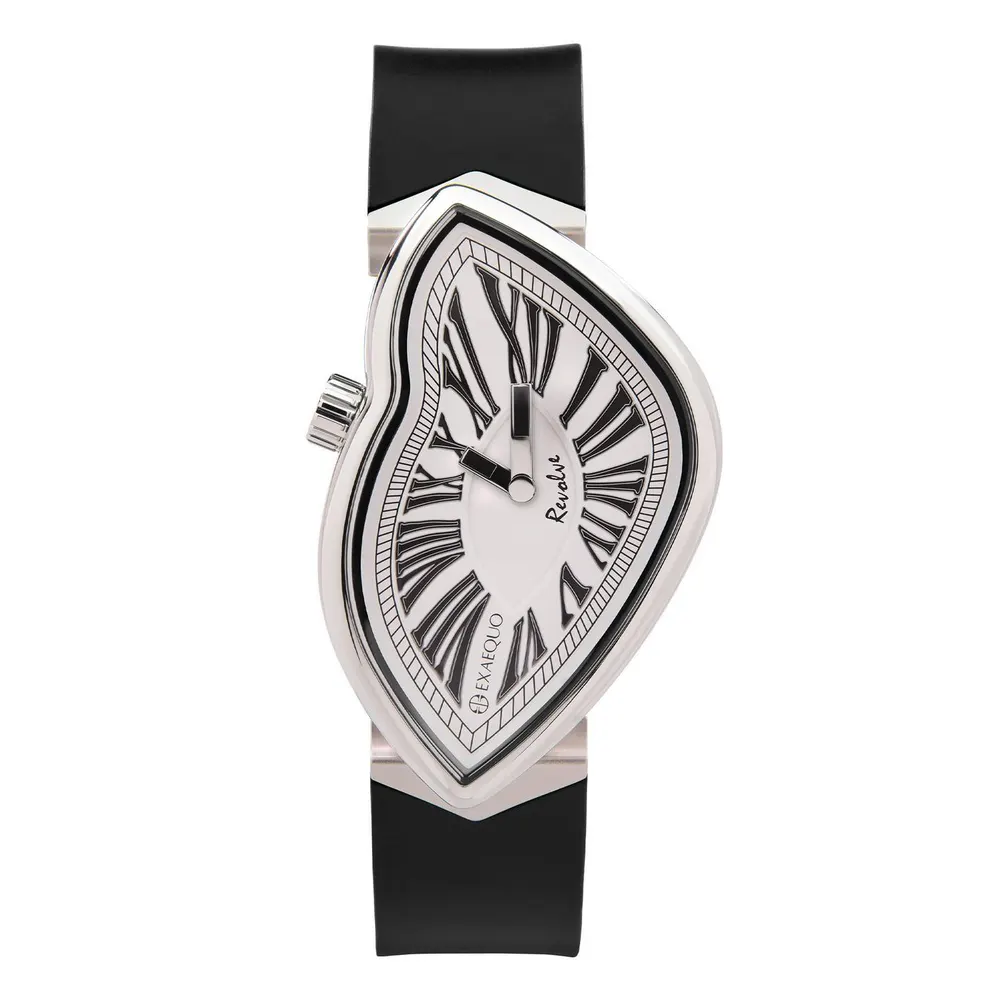 Exaequo Revolve Quartz Analogue Watch in White Dial – Accessories