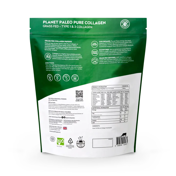 Planet Paleo Pure Collagen 450g detail 2
