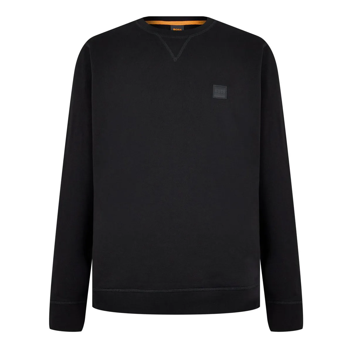 Boss Mens BOSS ORANGE Long Sleeve Premium Cotton Sweatshirt (Westart Crew Neck)