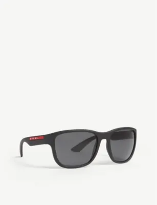 PRADA LINEA ROSSA PS01U square-frame sunglasses detail 3