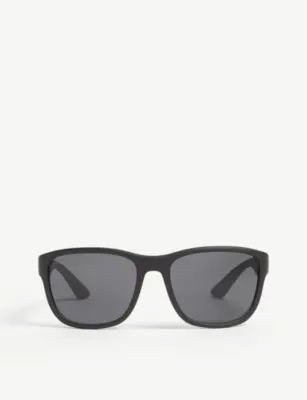 PRADA LINEA ROSSA PS01U square-frame sunglasses