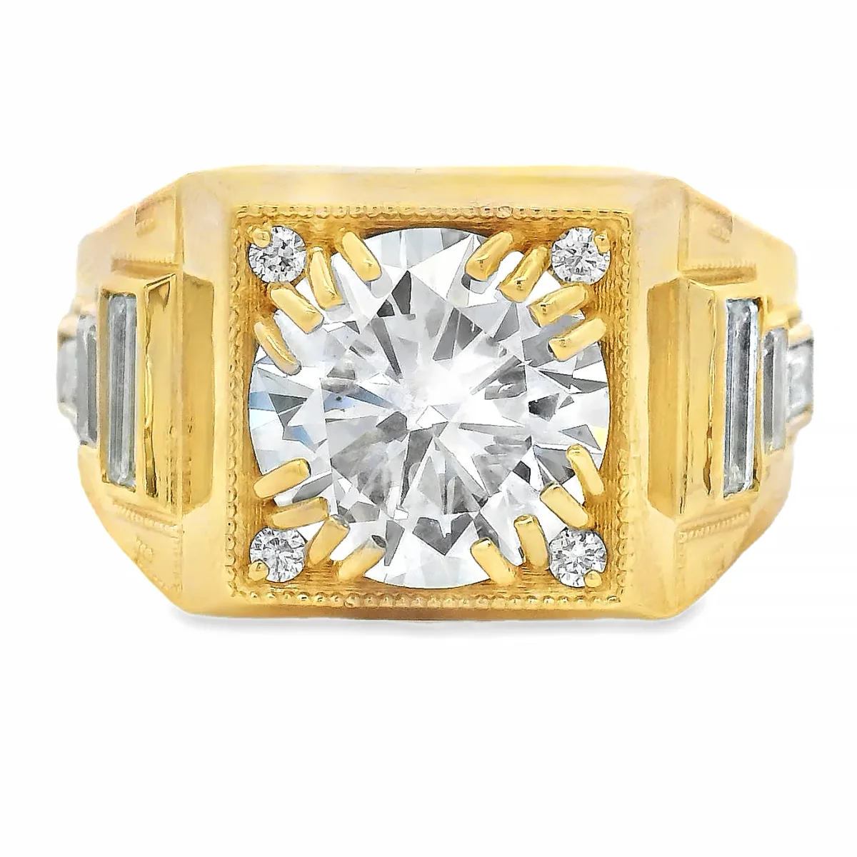 AHMED - For Him CVD Empire Diamond Ring 70397 in Rose / 10 – Ring