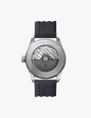 BLANCPAIN 5100 1140 O52A Bathyscaphe Steel Automatic Watch in brushed steel, additional product view 2
