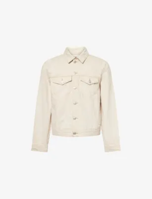 PAIGE Erickson Long-Sleeve Denim Jacket in Ecru Natural – Mens | Coats & jackets | Denim jackets