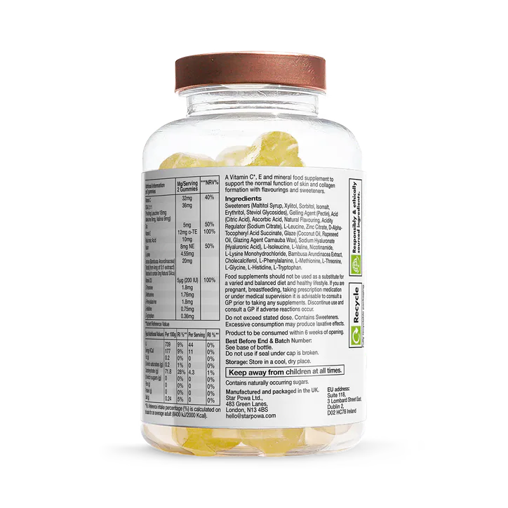 Starpowa Vegan Collagen Support 60 Gummies detail 2