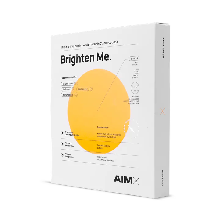 AIMX Sheet Mask With Vitamin C Brighten Me 25ml