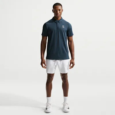 Nike NikeCourt Advantage Men's Dri-FIT 15cm (approx.) Tennis Shorts - White/Black