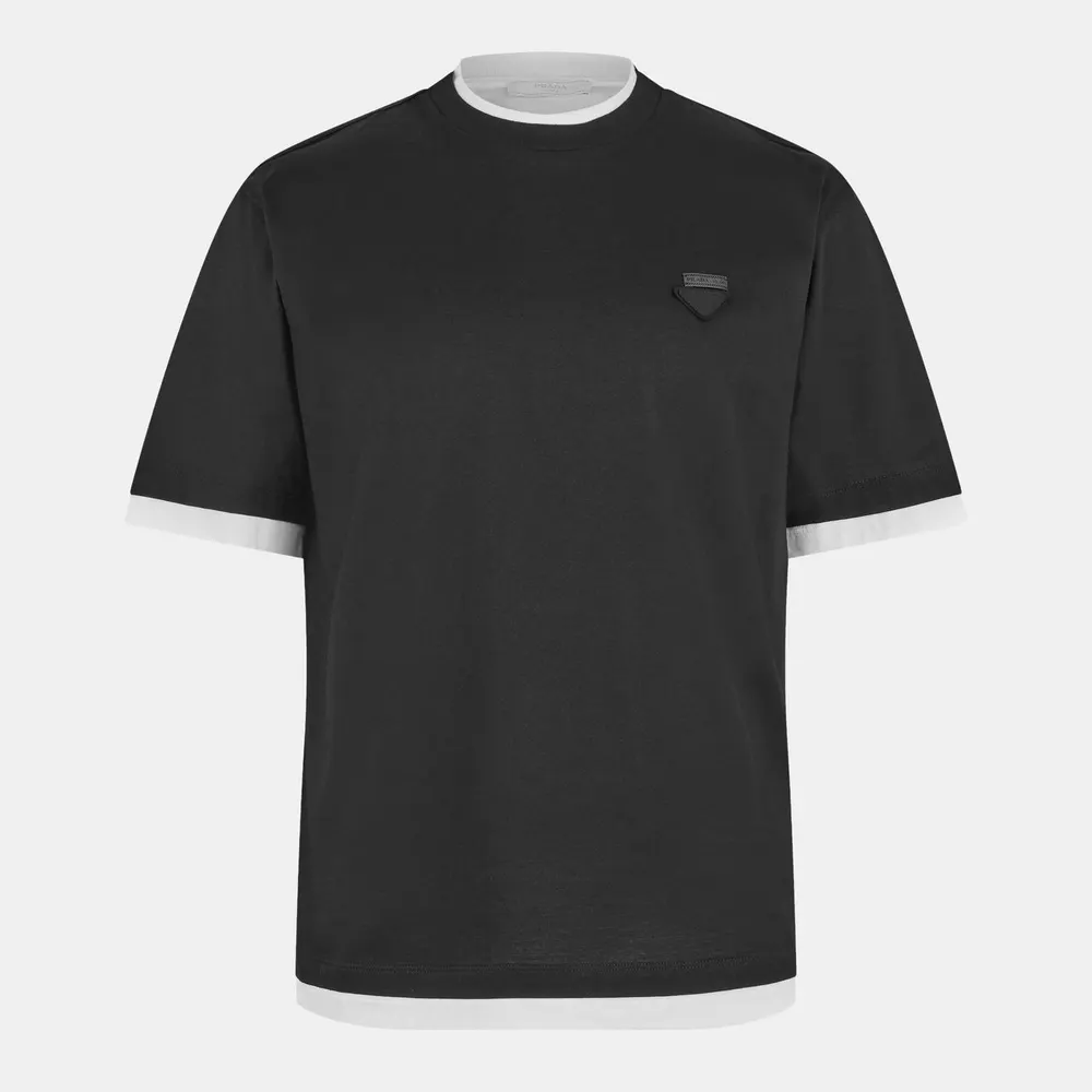 Prada Men's Cotton Oversized T-Shirt