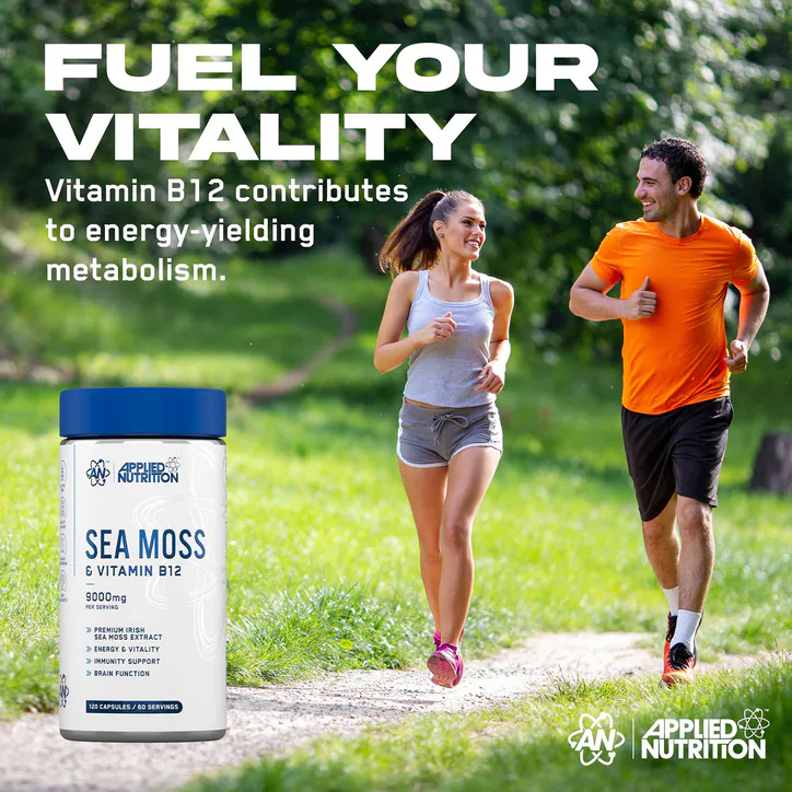 Applied Nutrition Sea Moss & Vitamin B12 Capsules 120 Capsules detail 3