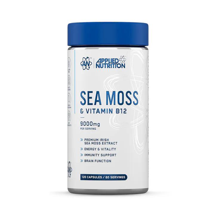 Applied Nutrition Sea Moss & Vitamin B12 Capsules 120 Capsules