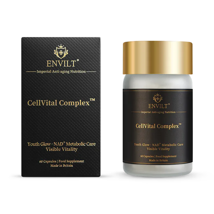Envilt CellVital Complex with Spermidine, L-Ergothioneine, Resveratrol & CoQ10 – Cellular Energy & Ageing Well 60 Capsules