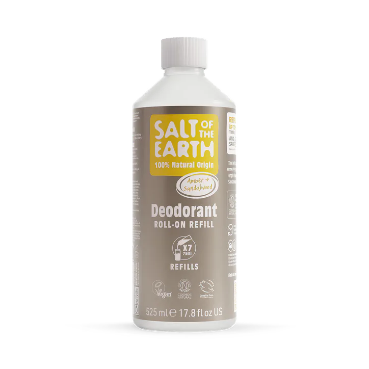 Salt of the Earth Amber & Sandalwood Roll-On Refill