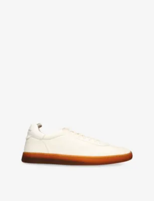 OFFICINE CREATIVE Halo Leather Trainers - EUR 46 / 12 UK MEN in White – Mens | Trainers | Lace up trainers