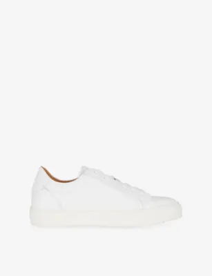 BOGGI Lace-Up Leather Trainers - EUR 41 / 7 UK MEN in WHITE – Mens | Trainers | Lace up trainers
