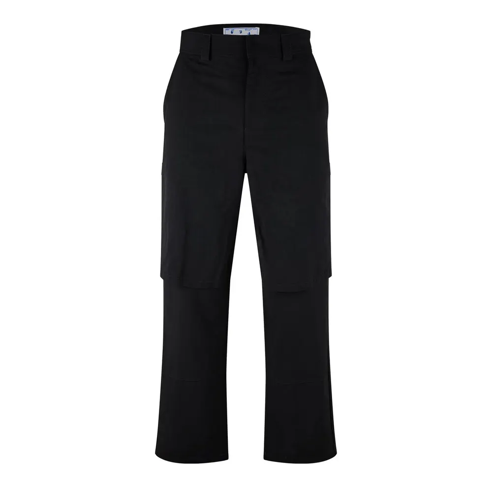 Off White Men's Crpntr Cotton Cargo Trousers