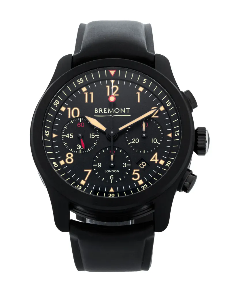 Bremont ALT1 ALT1-P2 JET — 2025 — Excellent in Black Arabic – Pre-owned watches