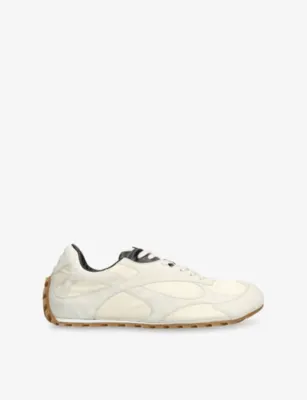 BOTTEGA VENETA Orbit Flash Suede and Nylon Low-Top Trainers - EUR 43 / 9 UK MEN
