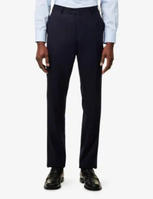 CORNELIANI Tailored Straight-Leg Wool Trousers detail 3